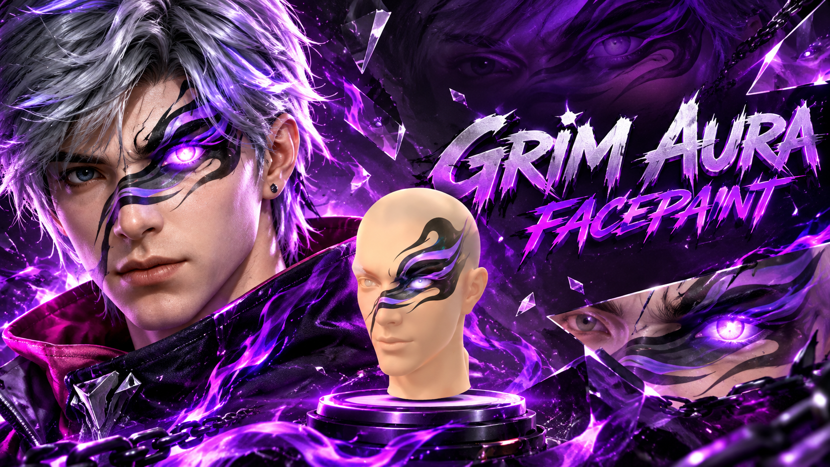 Grim Aura Facepaint